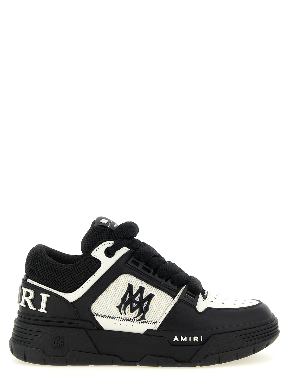 Amiri Bicolor Bovine Leather Athletic Sneakers