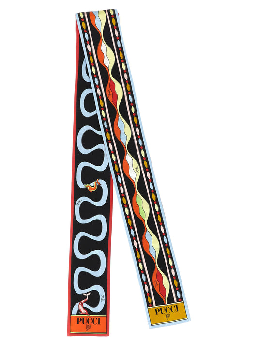 Bandana-Headtie by Emilio Pucci for women in silk multicolor, signature & print features an magnificent finish, perfectly showcasing the magnificent aesthetic of the Silk Bandana-Headtie design.
