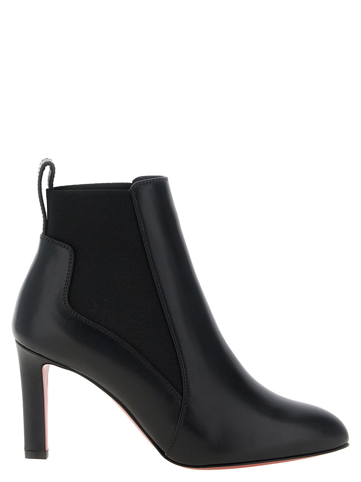 Christian Louboutin Black Calfskin Ankle Boots