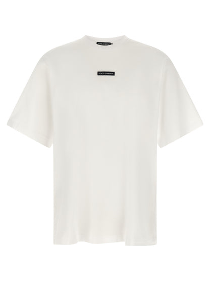 Dolce & Gabbana White Cotton T-Shirt