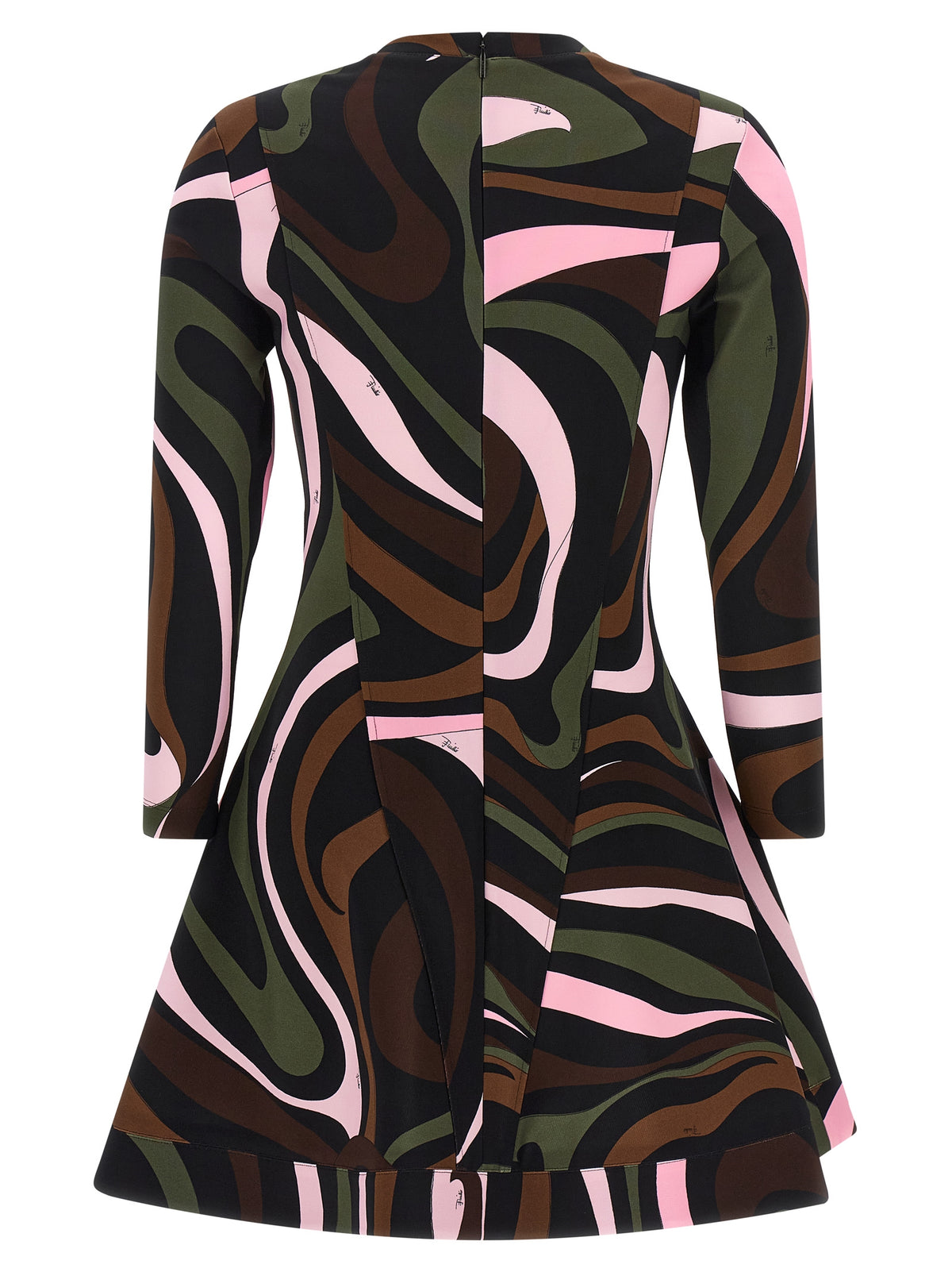 Emilio Pucci Multicolor Viscose Short Dress