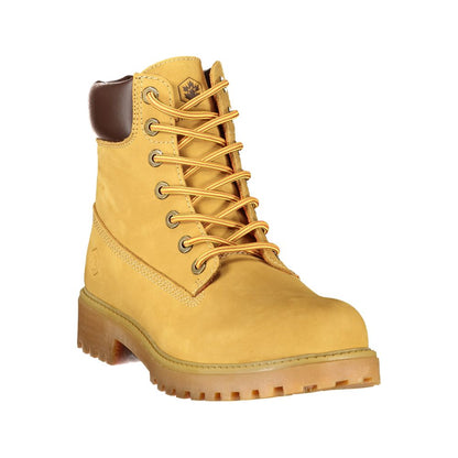Ankle Boots by Lumberjack for men in polyester brown, yellow & print features an enchanting design from the Men's Polyester Ankle Boots collection, highlighting a enchanting and for a refined look.