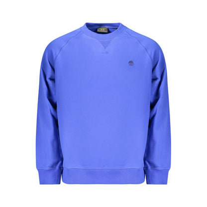 Sweatshirt by Timberland for men in cotton blue features a unrivaled silhouette with a refined crew neckline and unrivaled detailing for a sophisticated look.