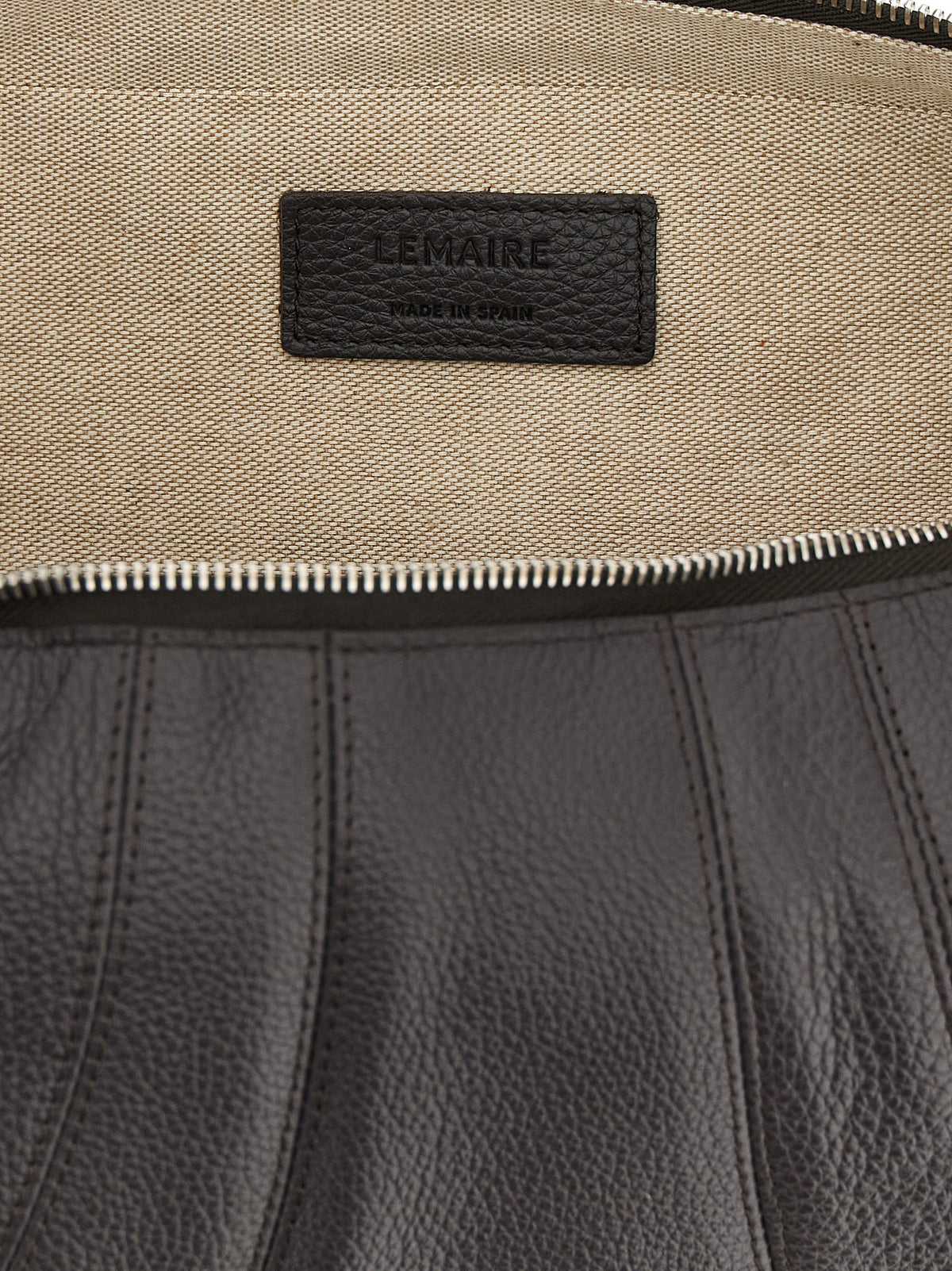 Lemaire Brown Cowhide Shoulder Bag