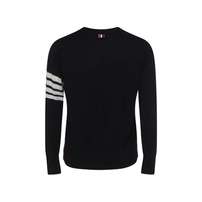 Thom Browne Blue Wool Oves Aries Cardigan