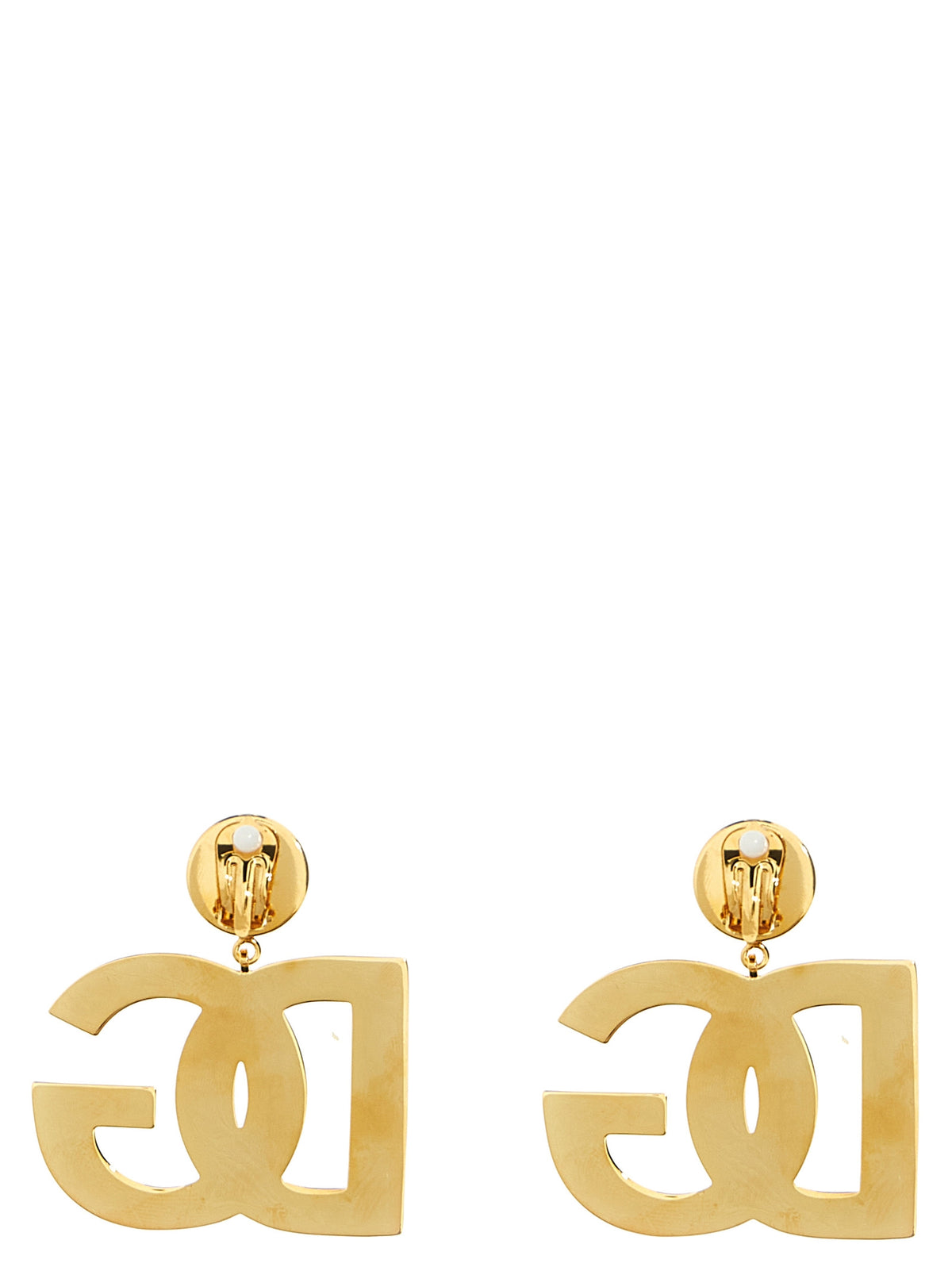 Dolce & Gabbana Gold Acetate Earrings
