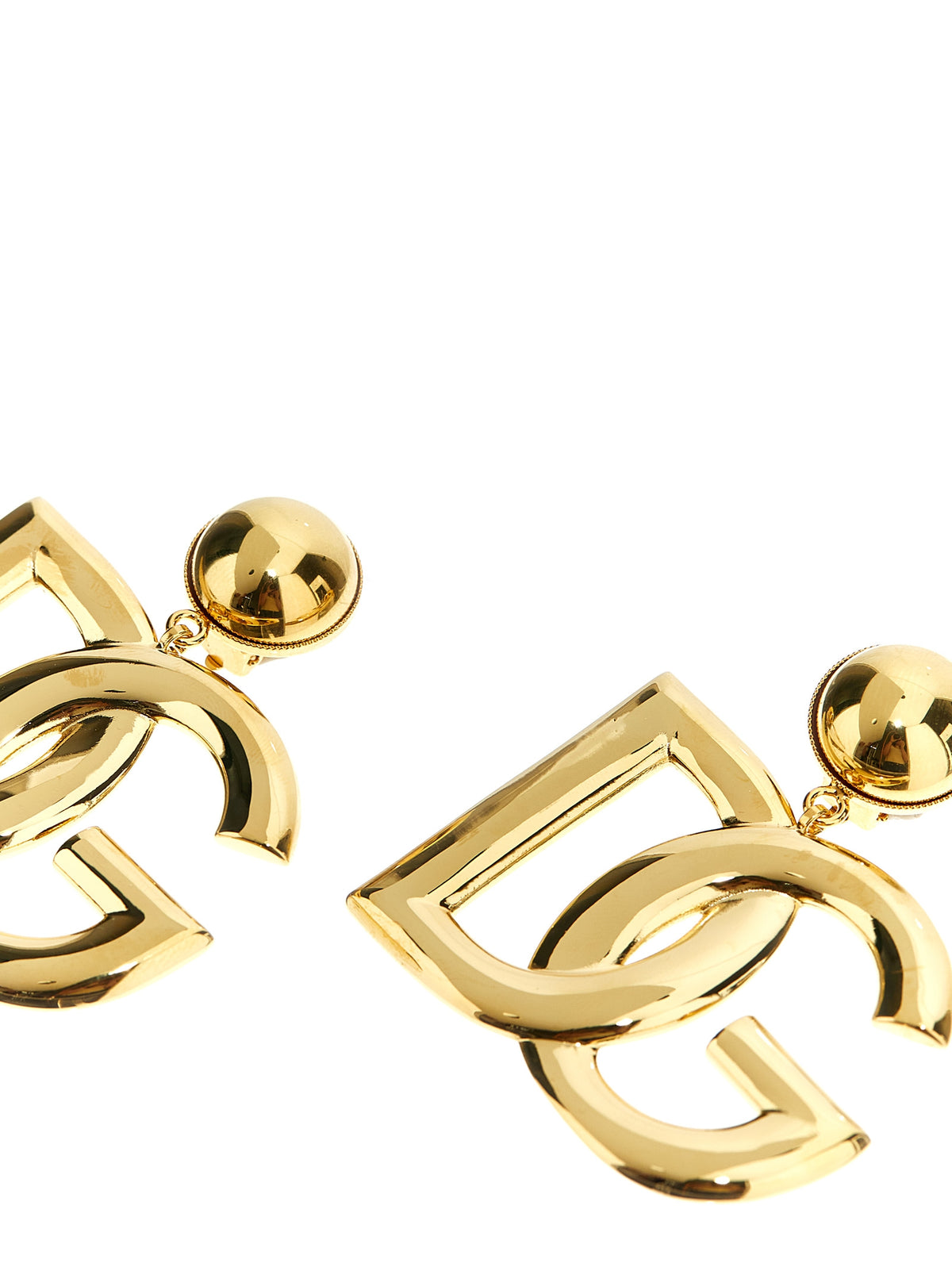 Dolce & Gabbana Gold Acetate Earrings