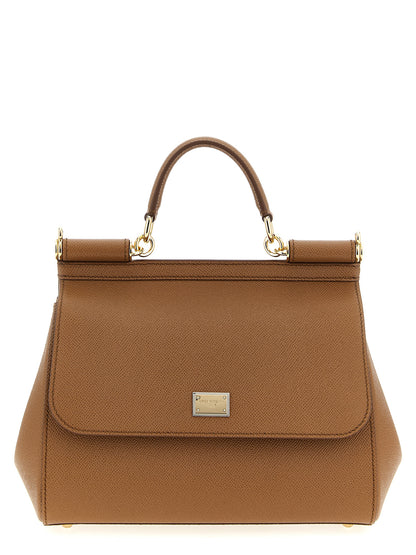 Dolce & Gabbana Brown Calfskin Handbag