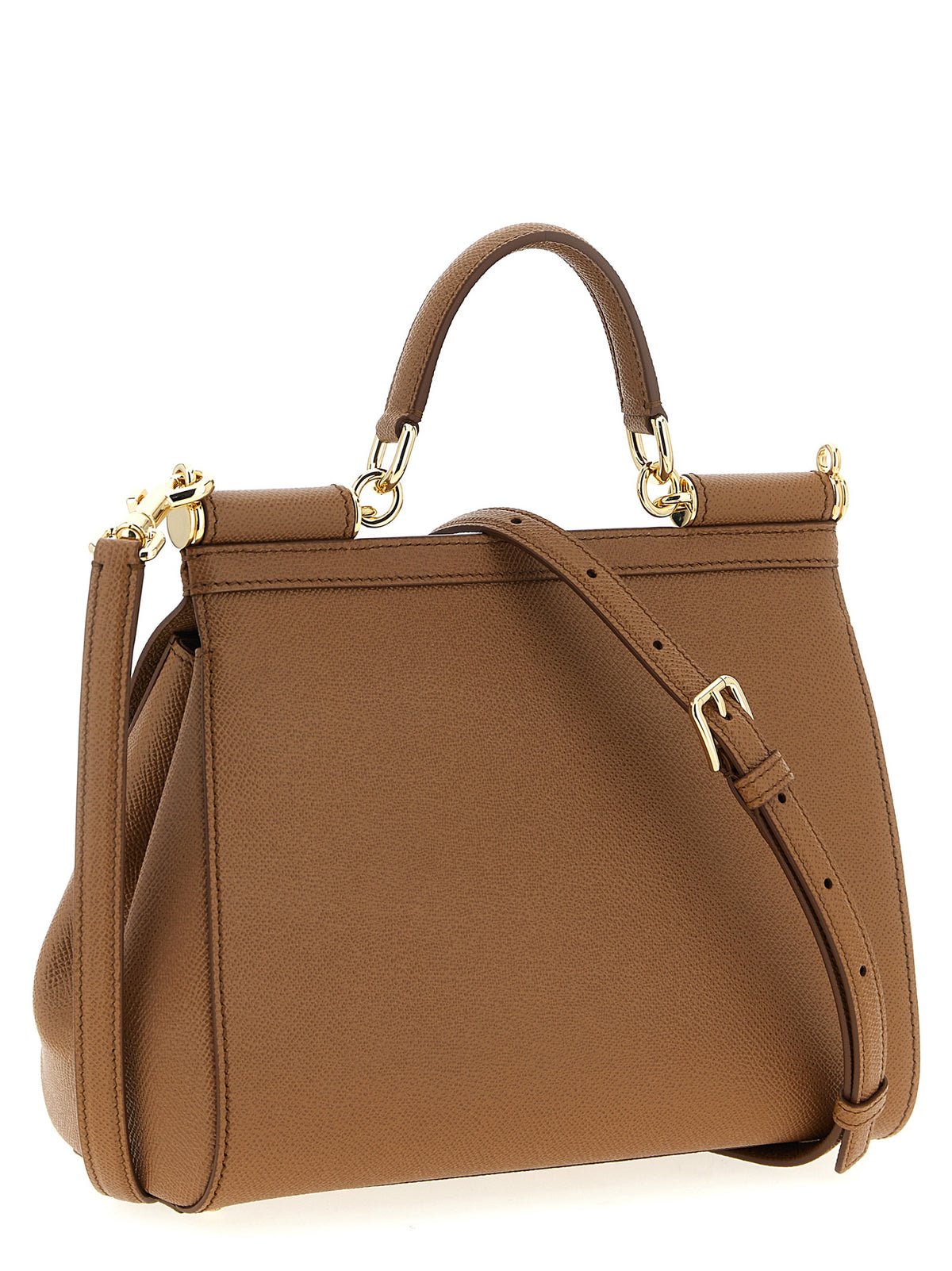 Dolce & Gabbana Brown Calfskin Handbag