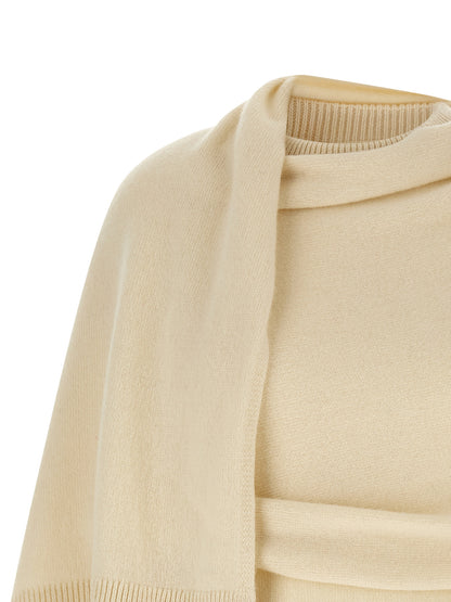 Armarium White Wool Cardigan