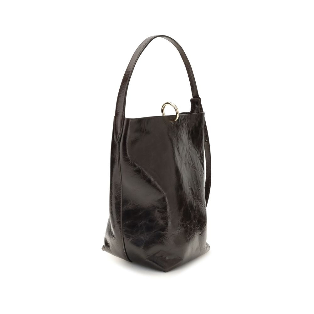 Benedetta Bruzziches Black Calf Leather Bos Taurus Shoulder Bag