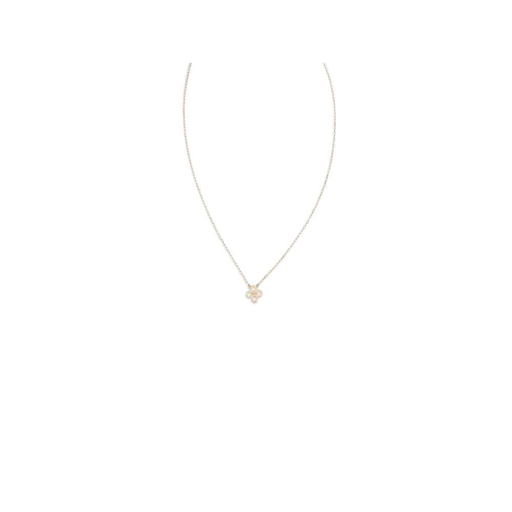 Tory Burch Gold Brass Necklace