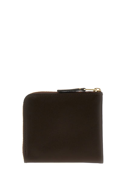 Comme Des Garçons Brown Cowhide Cardholder