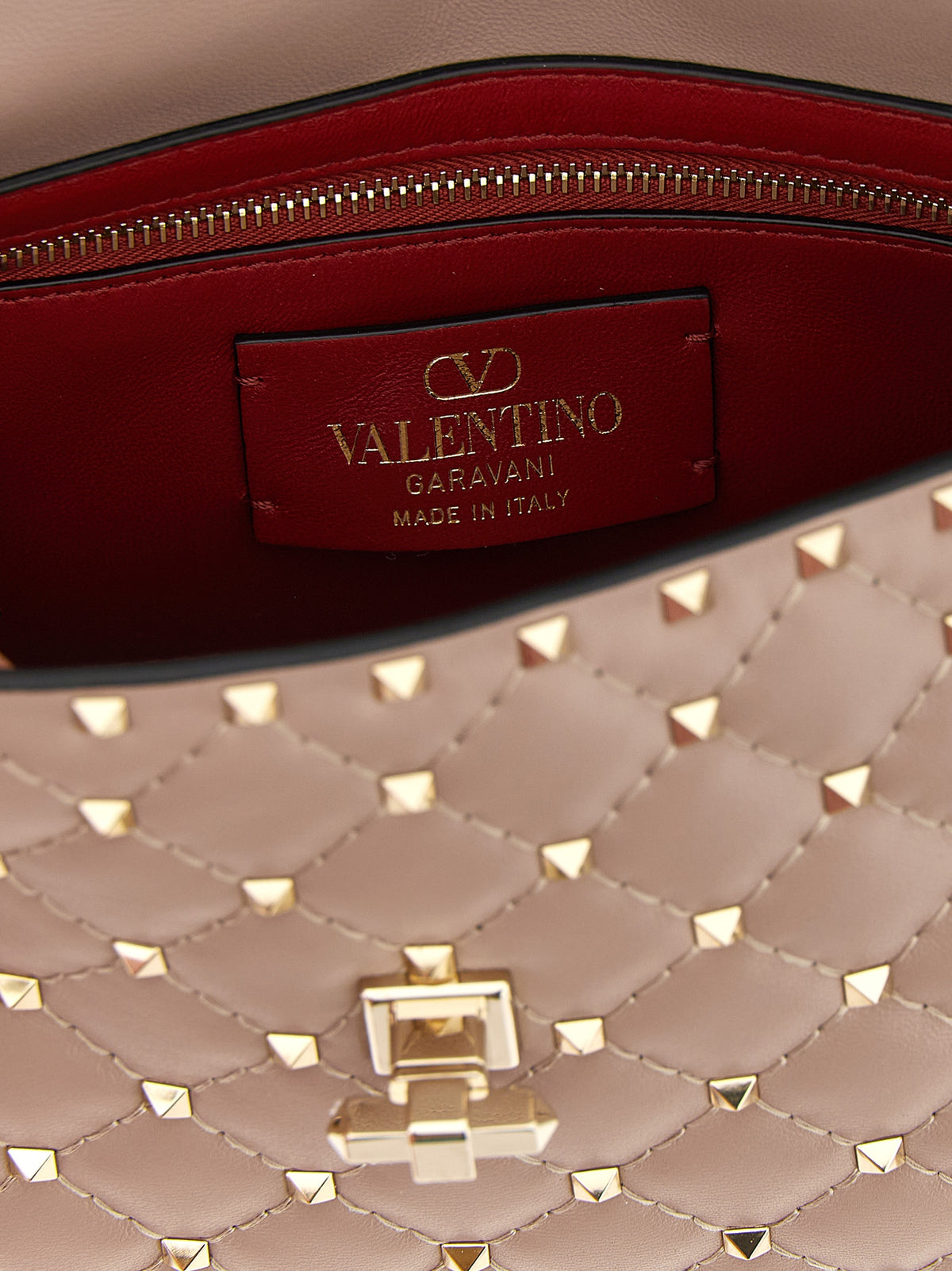 Valentino Garavani Multicolor Lamb Leather Shoulder Bag