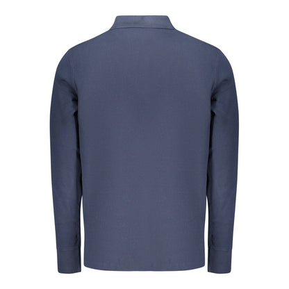 Timberland Blue Cotton Polo Shirt