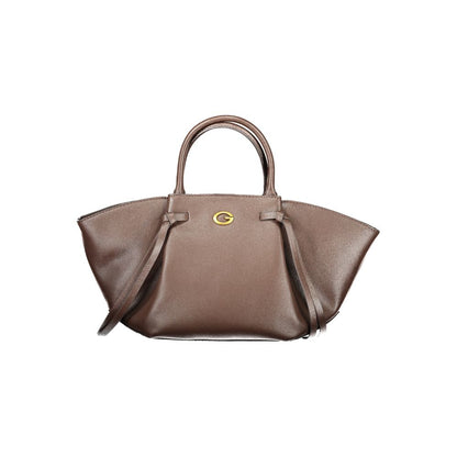 Guess Jeans Brown Polyethylene Handbag