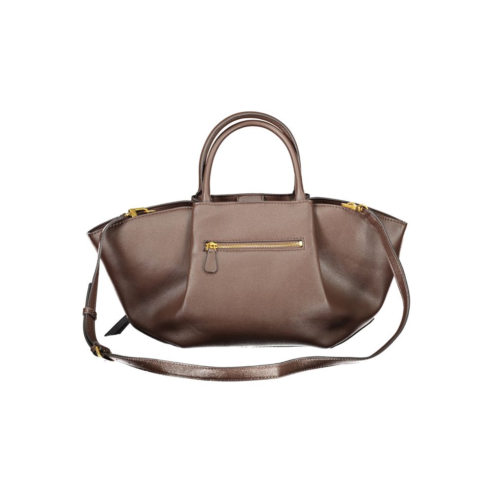 Guess Jeans Brown Polyethylene Handbag