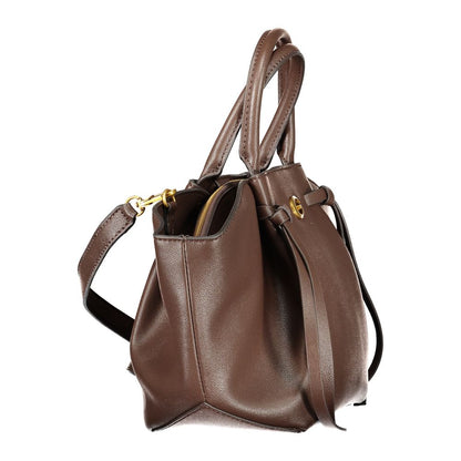 Guess Jeans Brown Polyethylene Handbag
