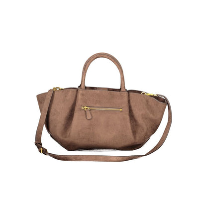 Guess Jeans Brown Polyester Handbag