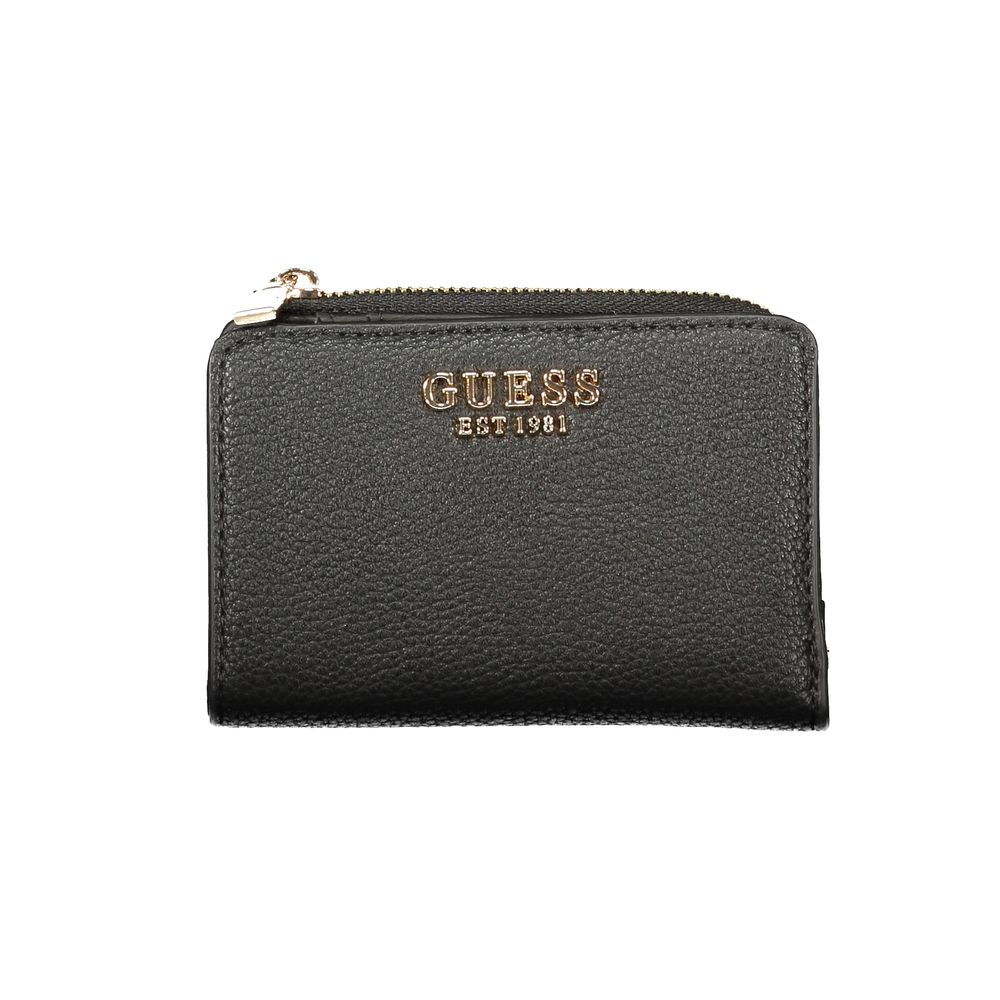 Guess Jeans Black Polyethylene Wallet
