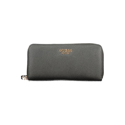 Guess Jeans Black Polyethylene Wallet