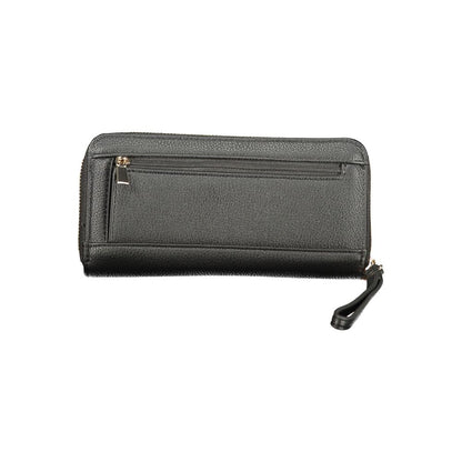 Guess Jeans Black Polyethylene Wallet