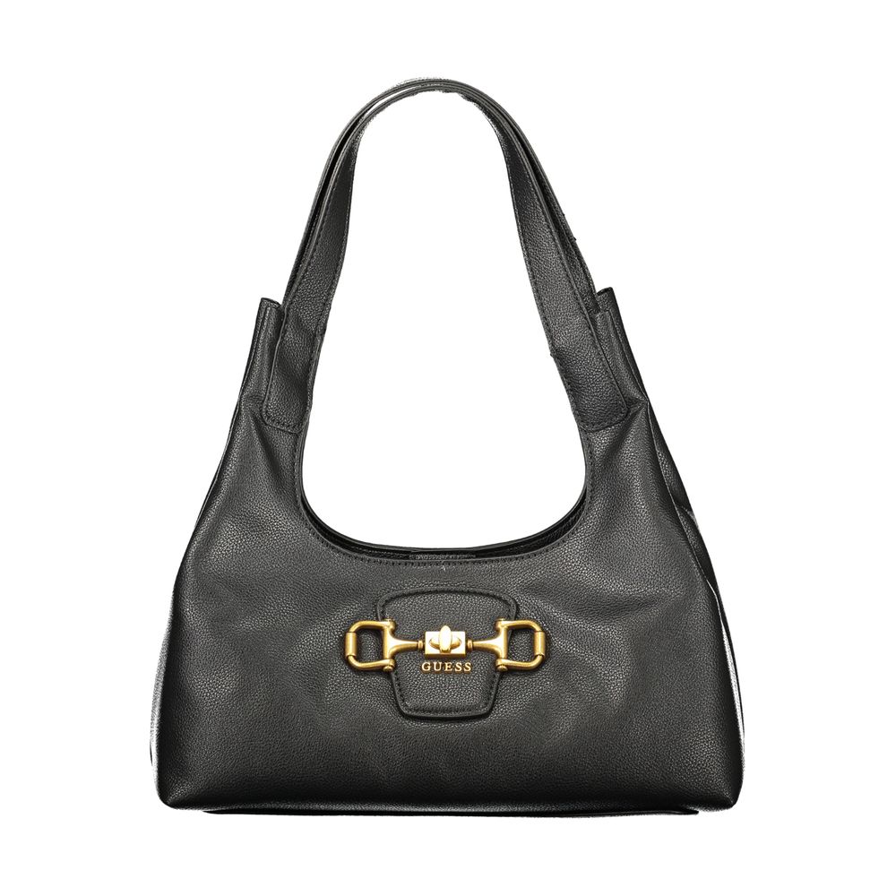 Guess Jeans Black Polyethylene Handbag