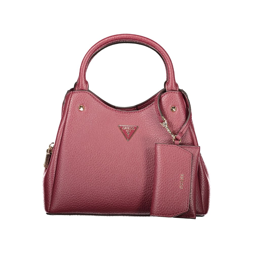 Guess Jeans Red Polyethylene Handbag