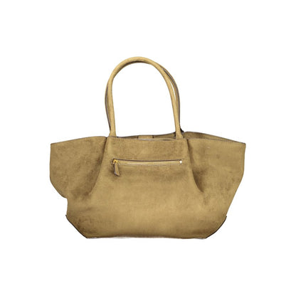 Guess Jeans Green Polyester Handbag