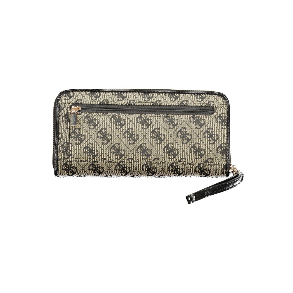 Guess Jeans Black Polyester Wallet