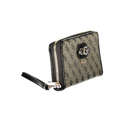 Guess Jeans Black Polyester Wallet