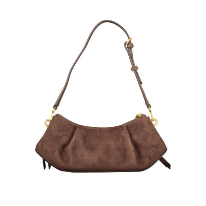 Guess Jeans Brown Polyester Handbag