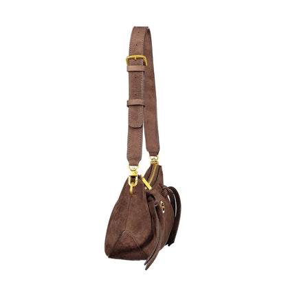 Guess Jeans Brown Polyester Handbag