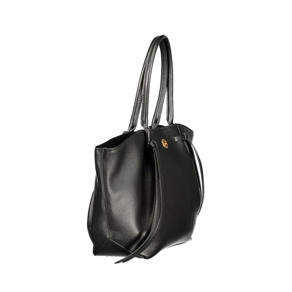 Guess Jeans Black Polyethylene Handbag