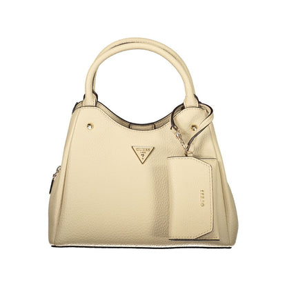 Guess Jeans Beige Polyethylene Handbag