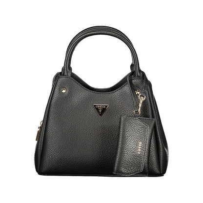 Guess Jeans Black Polyethylene Handbag