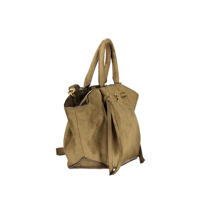 Guess Jeans Green Polyester Handbag