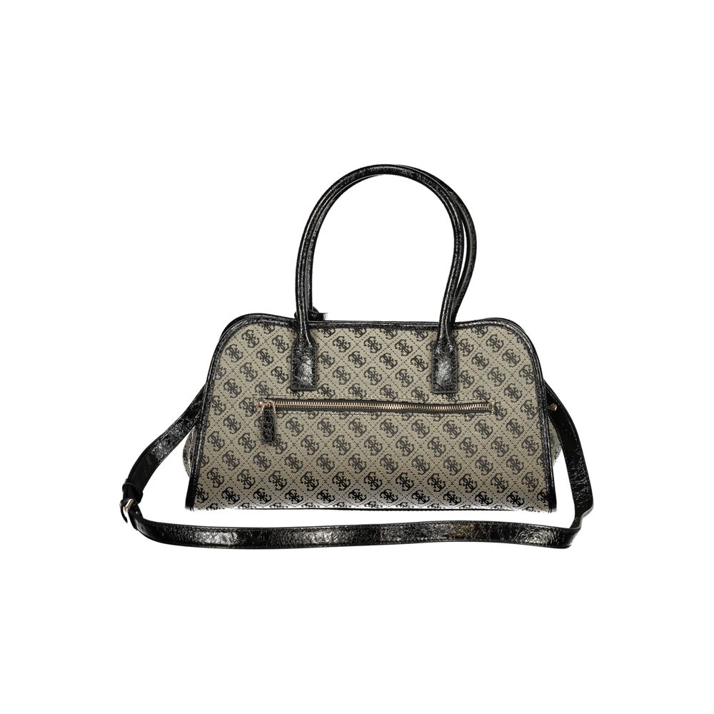 Guess Jeans Black Polyester Handbag