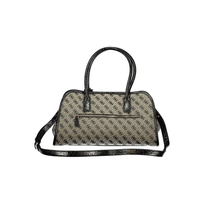 Guess Jeans Black Polyester Handbag