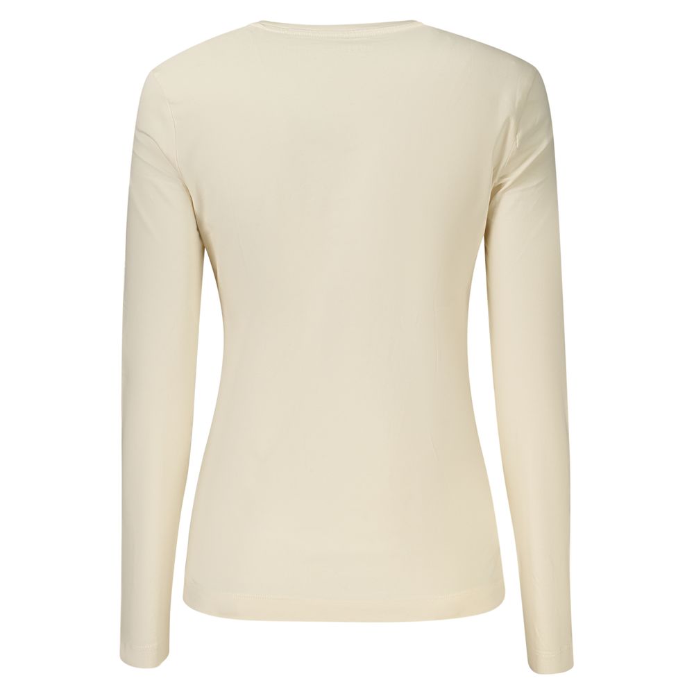 Guess Jeans Beige Cotton T-Shirt