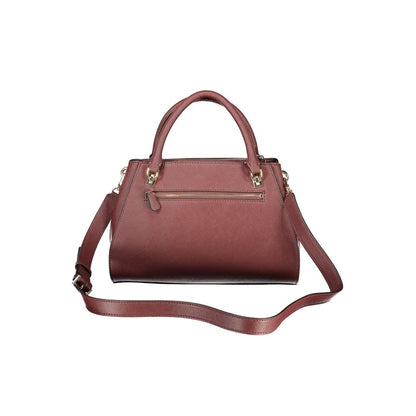 Guess Jeans Brown Polyethylene Handbag