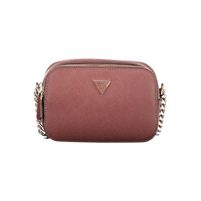 Guess Jeans Brown Polyethylene Handbag