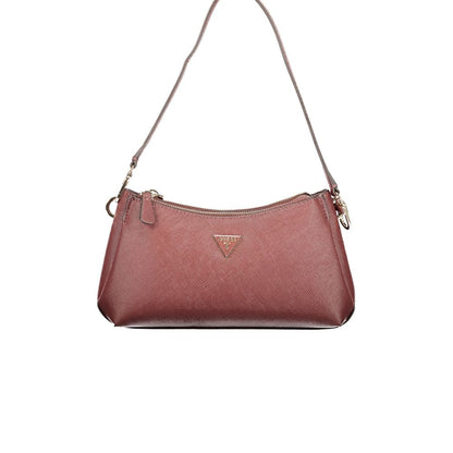 Guess Jeans Brown Polyethylene Handbag