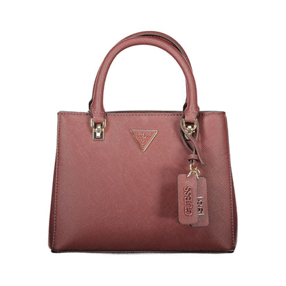 Guess Jeans Brown Polyethylene Handbag