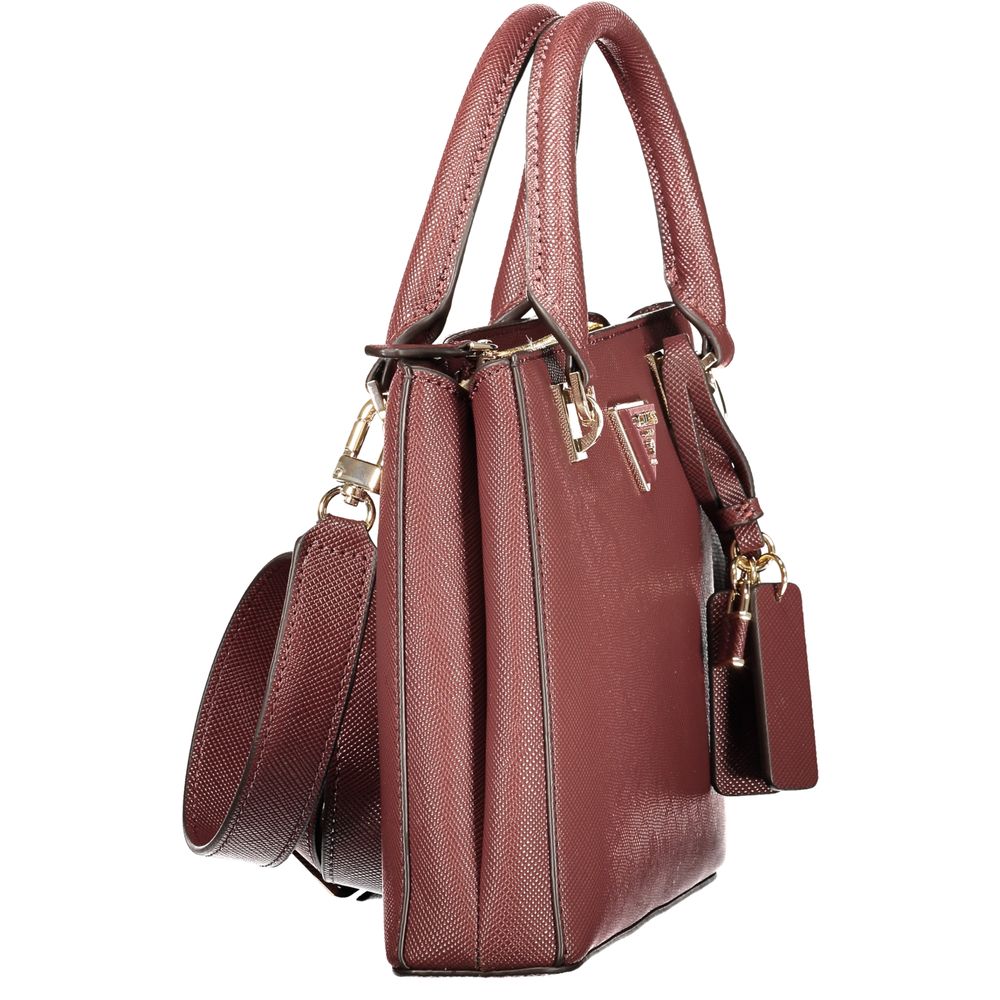 Guess Jeans Brown Polyethylene Handbag