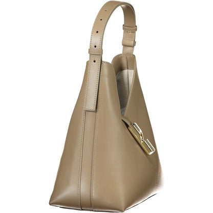 Furla Green Leather Handbag