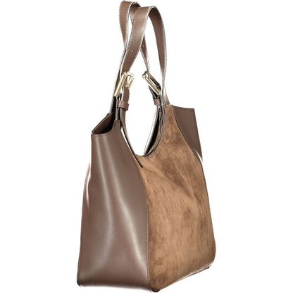 Furla Brown Leather Handbag