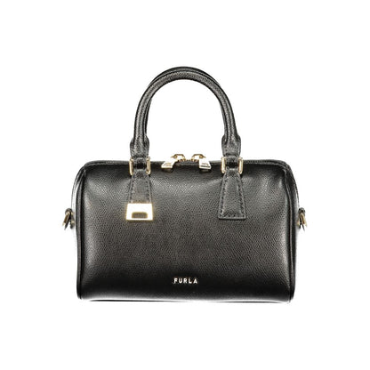 Furla Black Leather Handbag