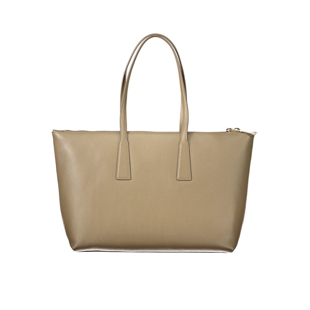 Tote Handbag by Furla for women in leather green features a refined silhouette, showcasing a secure zipper, organized internal-pockets, and versatile handle for a refined finish.