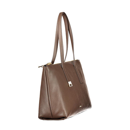 Furla Brown Leather Handbag